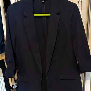 Navy blazer.
